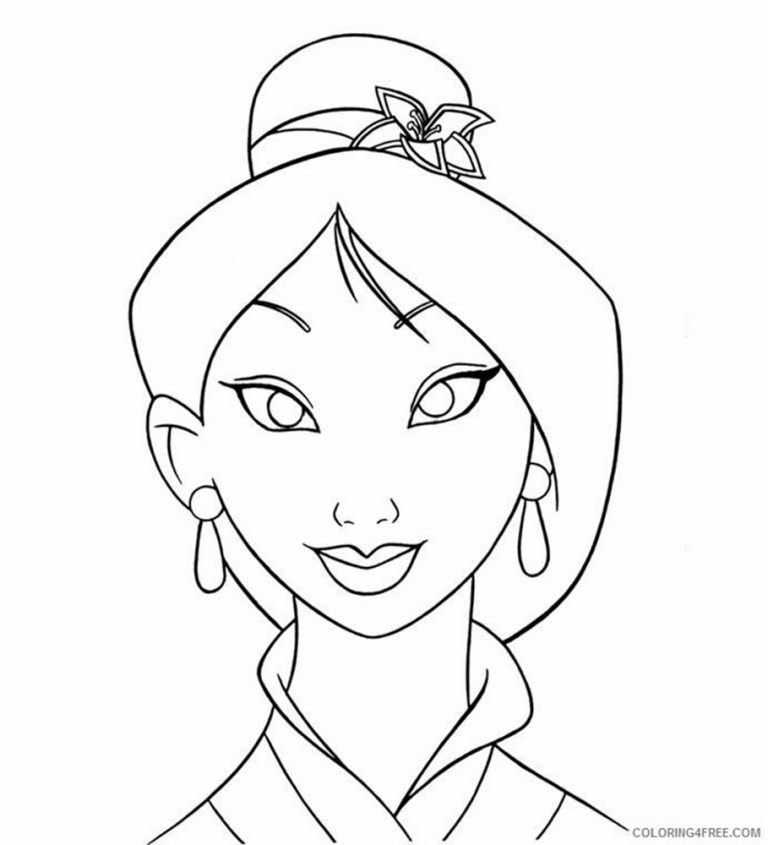 Tranh tô màu công chúa Mulan – Một hành trình anh dũng và sự đoàn kết