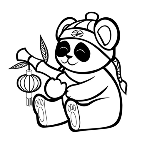 Hướng dẫn chi tiết cách vẽ con gấu trúc cute dễ thương