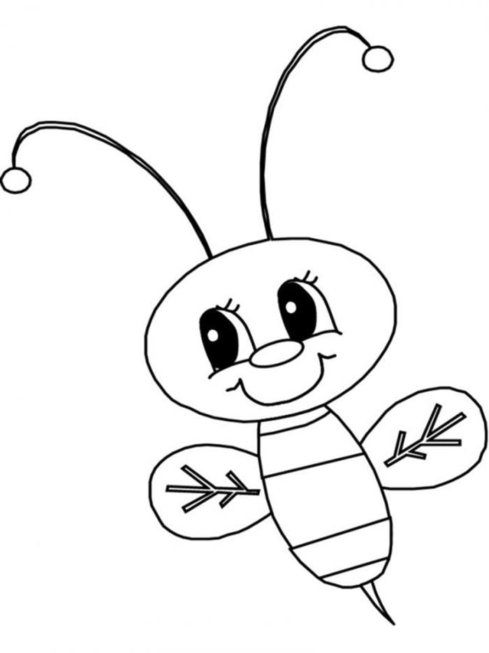 Tải miễn phí 101+ tranh tô màu Con ong cho bé