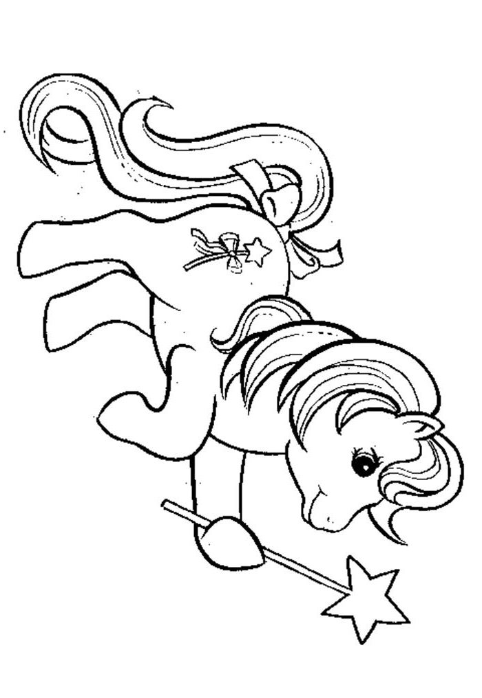Tranh Tô Màu Pony Xinh Đẹp Cute Giúp Bé Phát Triển Tư Duy   c3nguyentatthanhhpeduvn